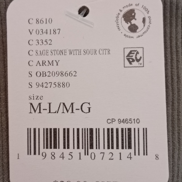 Free People FP Movement All Clear Cami Colorblock Top in Sage Yellow Sz M/L NWT - Picture 6 of 10